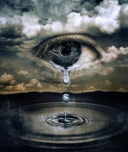 Perception Equals Reality Experience. What Eyes Are You Seeing With? Tears-of-desire