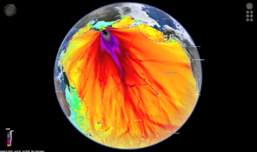 Tsunami Energy Map