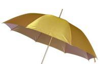 golden umbrella